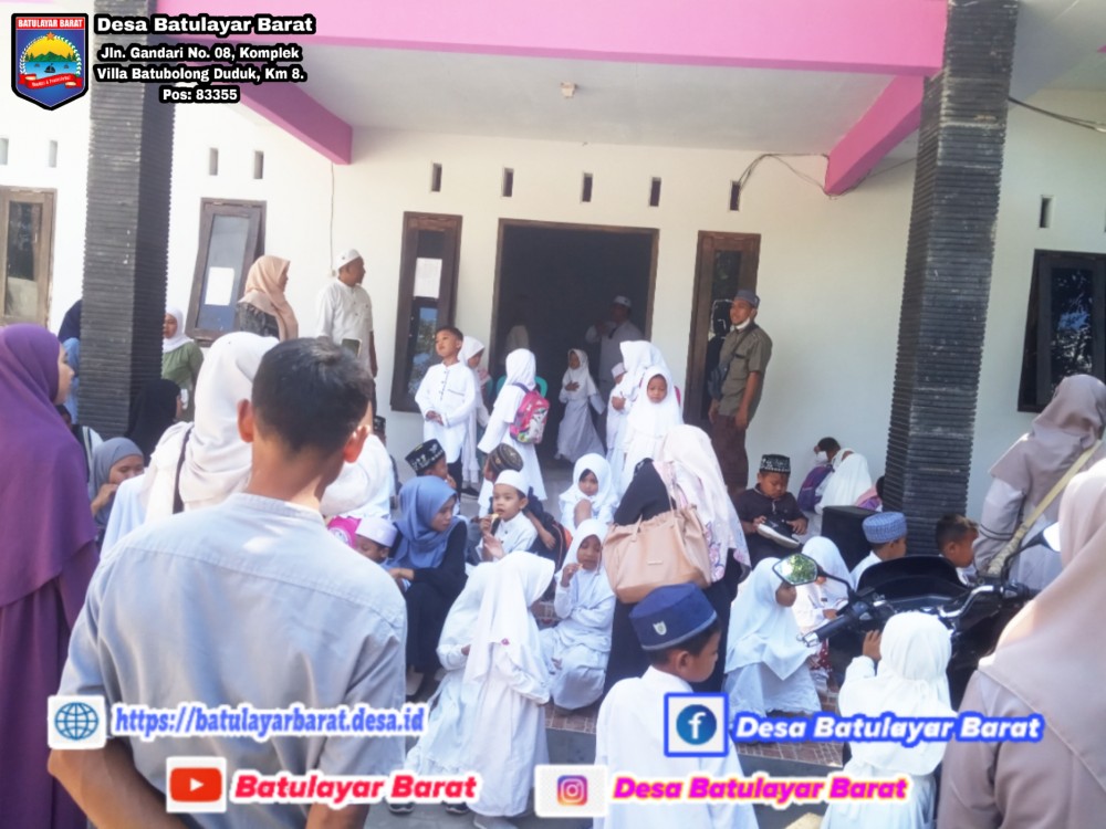 Studytour; KUNJUNGAN SISWA-SISWI RA/PAUD HUSAINI MARYAM MELASE KE KANTOR DESA